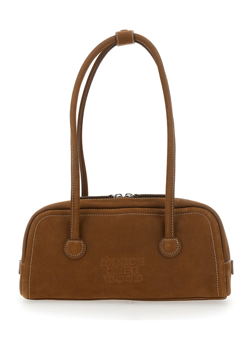 Margesherwood Soft Baguette Bag In Red