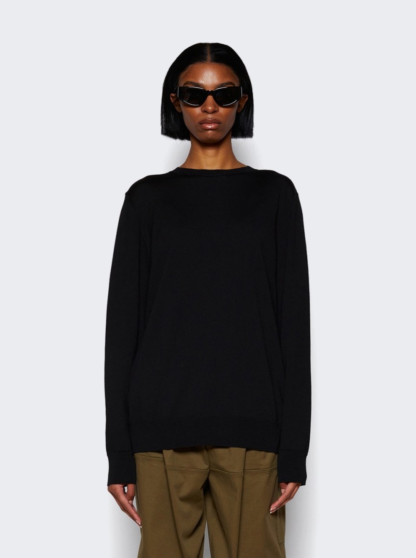 Wardrobe.nyc Relaxed Fit Pullover Knit Sweater