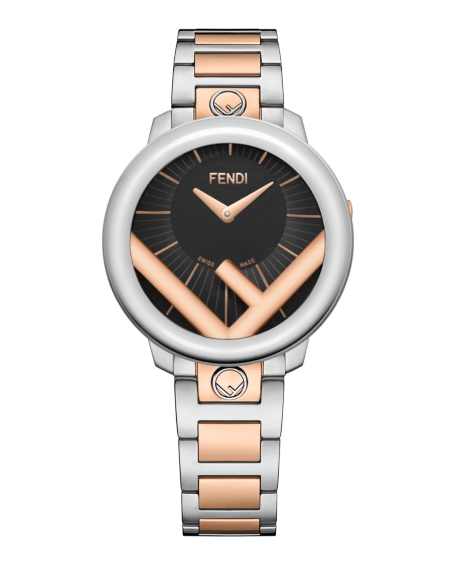 Fendi Run Away Bracelet Watch In Metallic