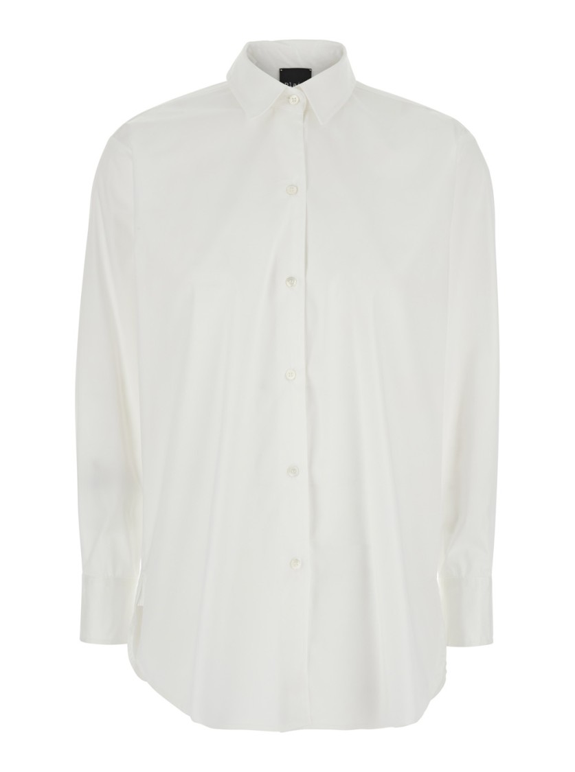 PLAIN PLAIN CAMICIA OVER IN COTONE