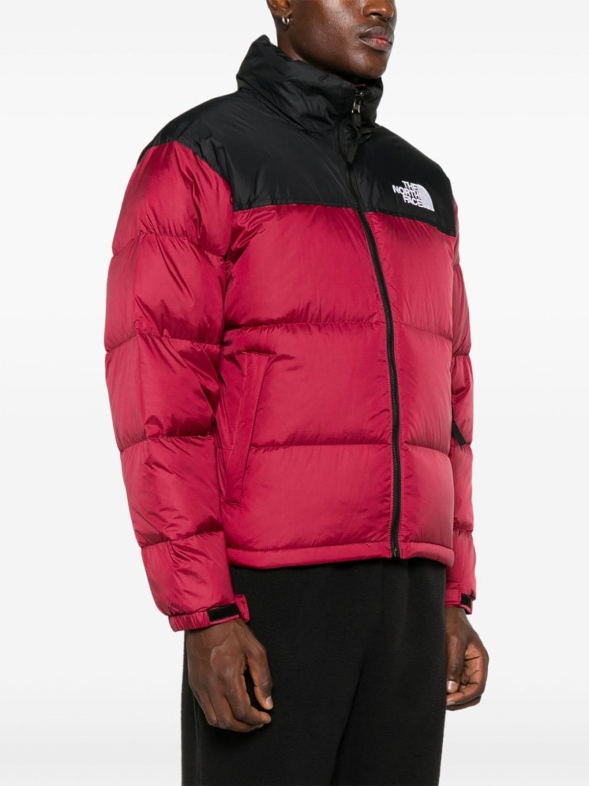 Shop The North Face Down Jacket With Logo In Red