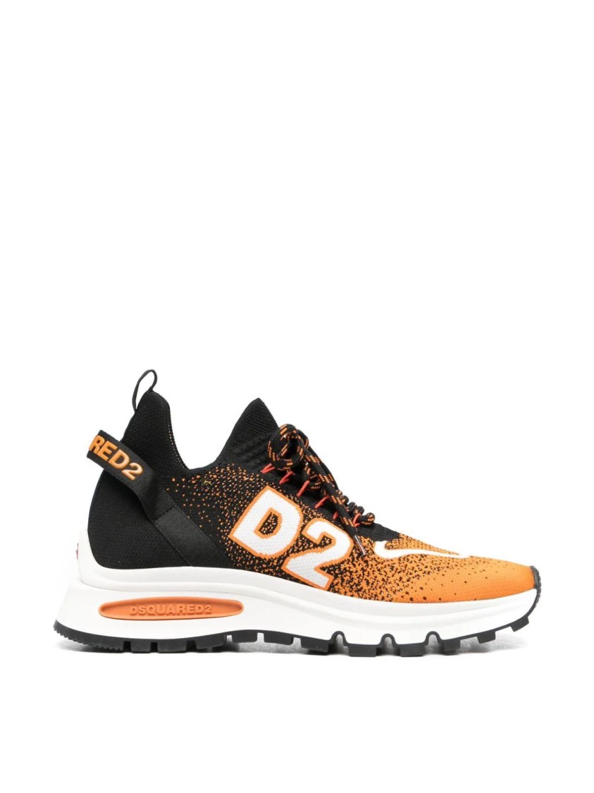Dsquared2 Run Ds2 Logo Sneakers In White