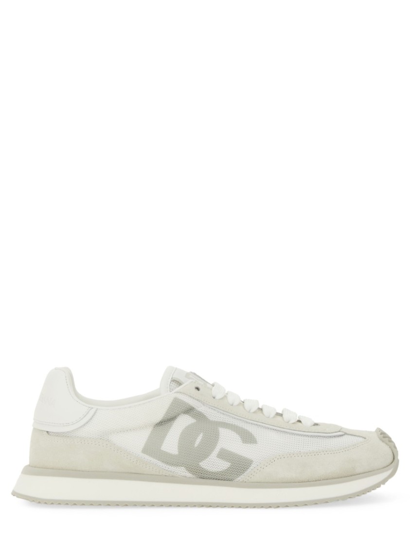 Shop Dolce & Gabbana "dg Cushion" Sneaker In White