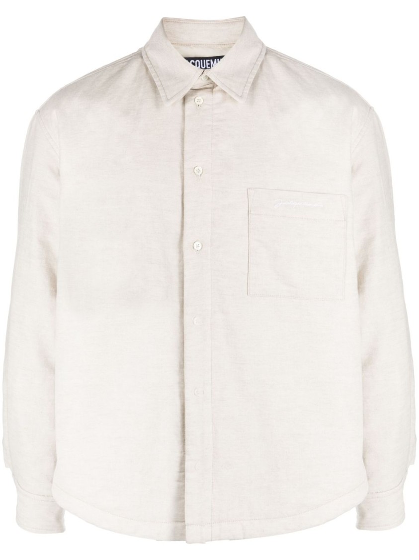 Jacquemus La Chemise Boulanger Cotton Blend Shirt
