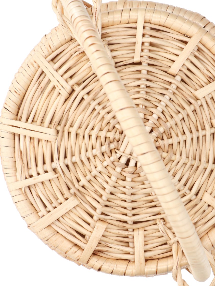 Patou Woven "bucket" Bag – Beige In Neutrals