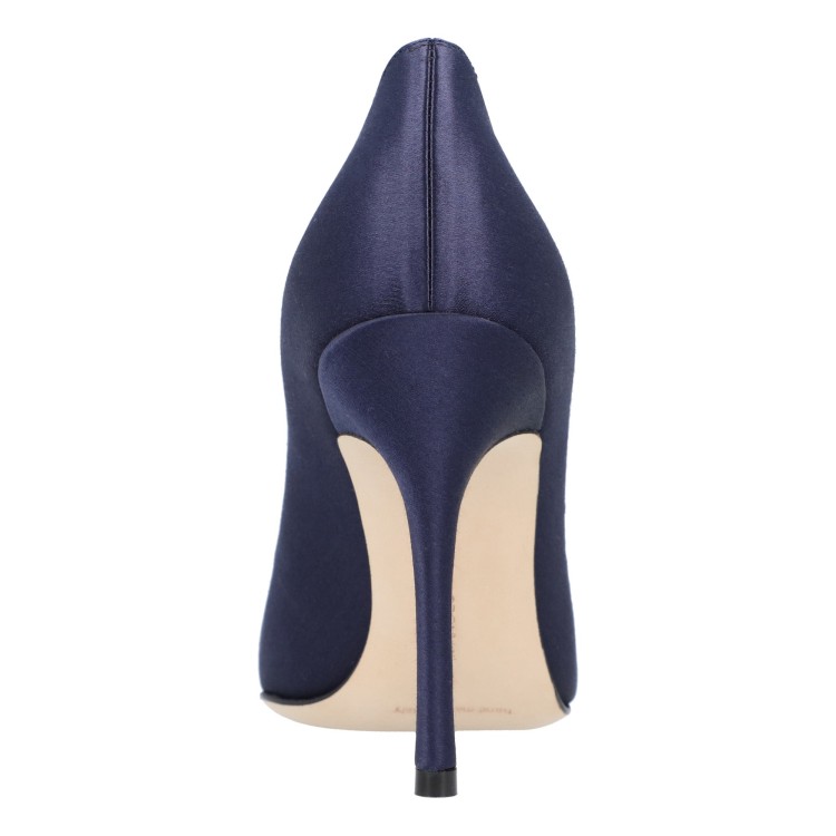 パンプス Manolo Blahnik Pluma Fabio Satin 105 Pump Purple Manolo Blahnik Pluma Fabio Satin 105 Pump Purple | ShopSimon