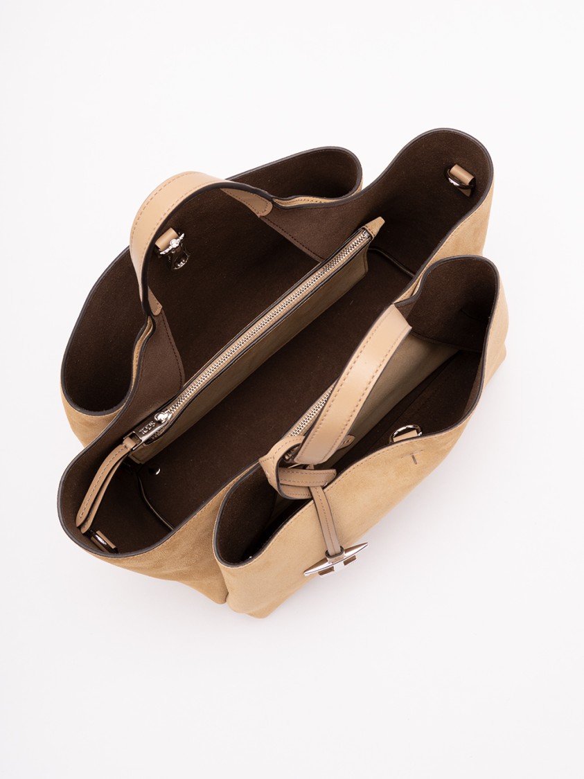 Tod's Mini Bag In Leather In Neutral