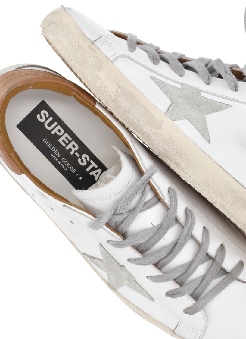 Golden Goose Deluxe Brand Super Star Classic Sneakers In White