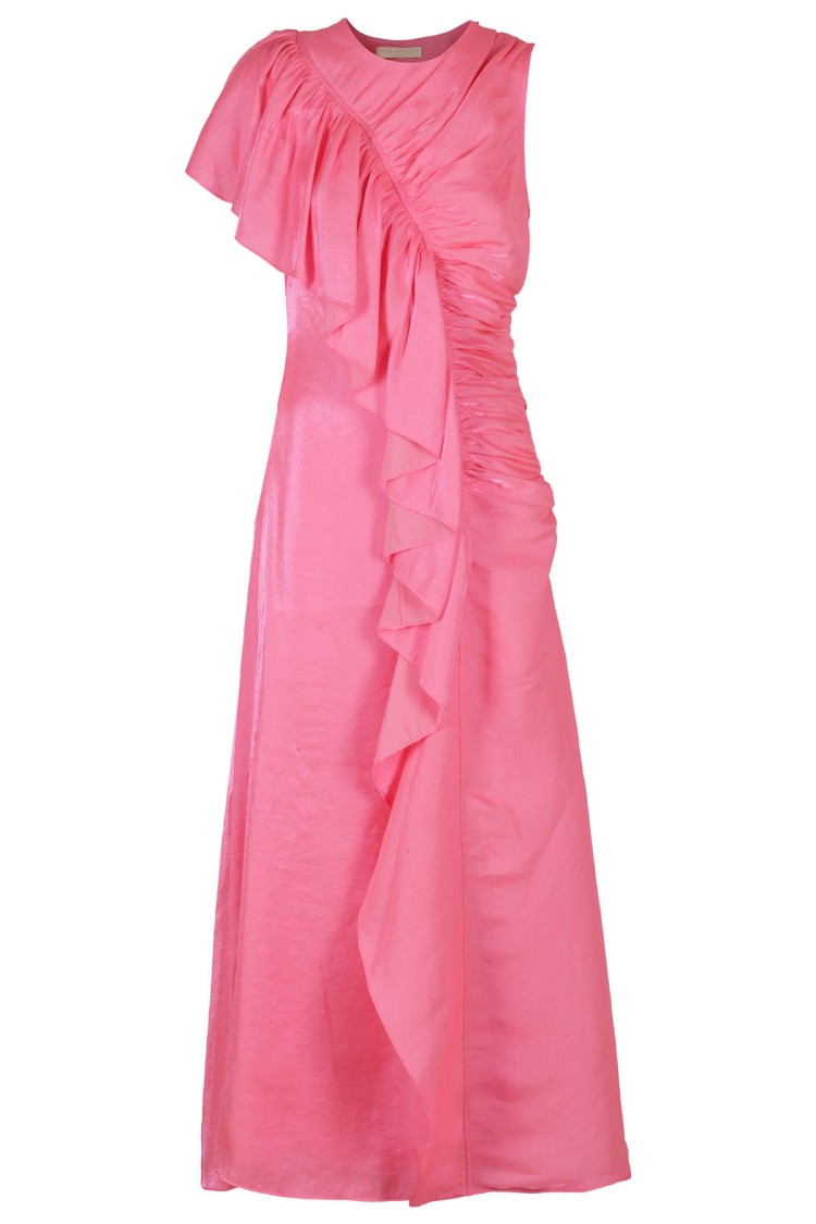 オールインワン・サロペット Ulla Johnson Fuchsia-Colored Lilia Long Dress Ulla Johnson Fuchsia-colored Lilia Long Dress In Pink | ModeSens