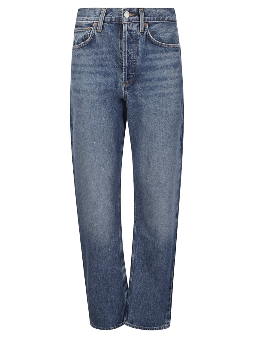 Agolde Kelly Jean In Essence Jeans In Blue