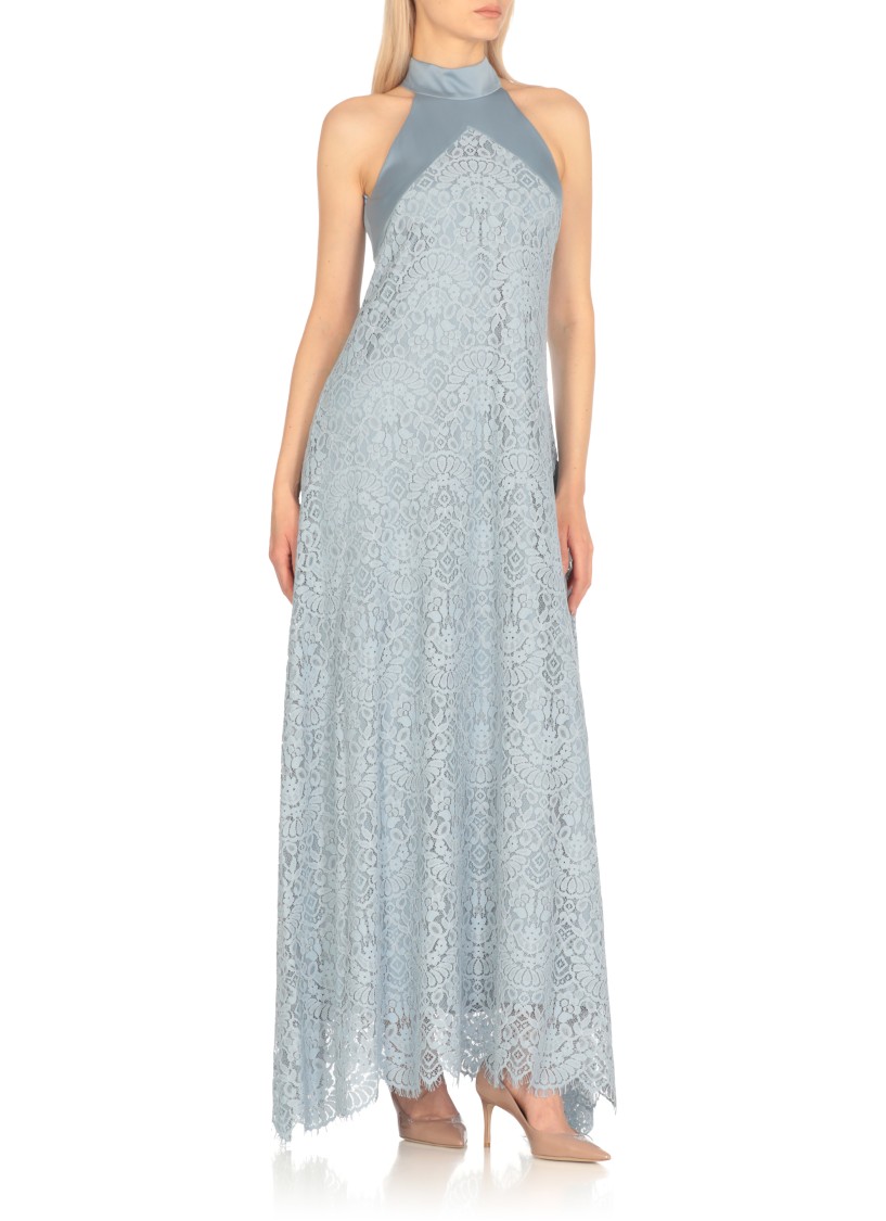 D EXTERIOR D. EXTERIOR LIGHT BLUE LACE DRESS 