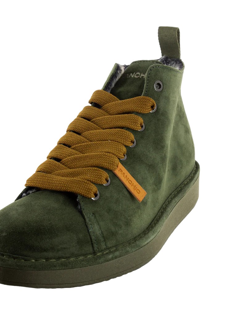 Pànchic Panchic Sneakers With Leather And Functional Design Details In Black