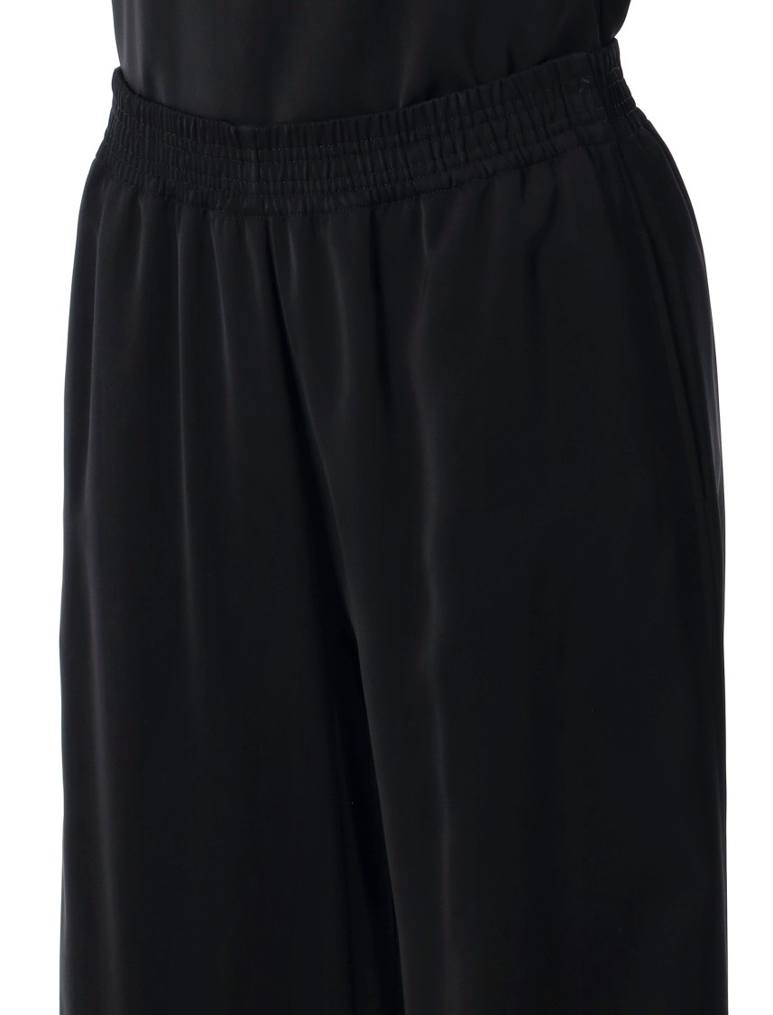 Fabiana Filippi Flowing Wide-leg Trousers Side Pockets