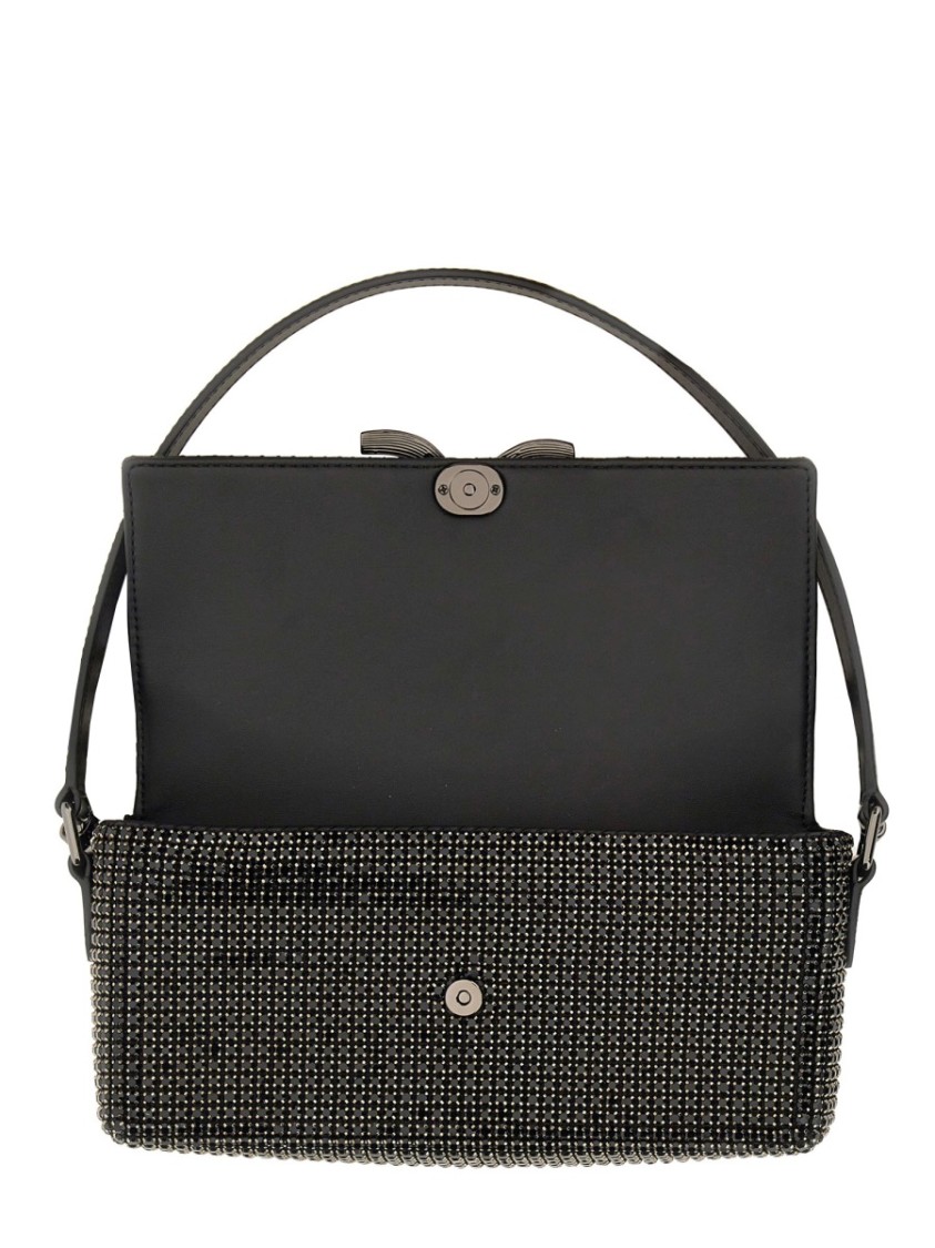 Shop Self-portrait Baggage Bag. In Black