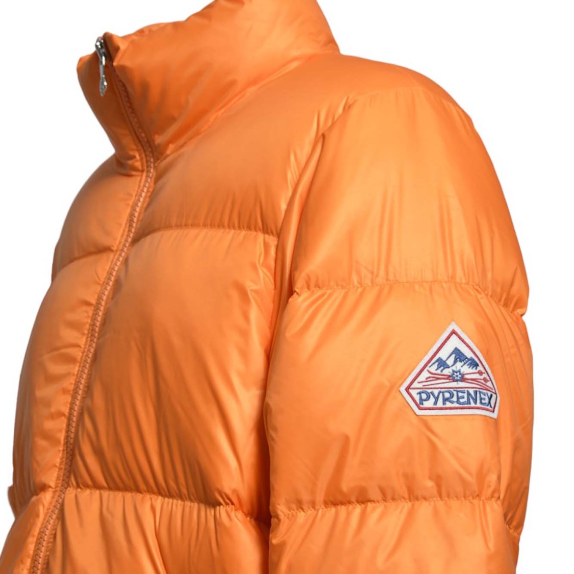 Pyrenex Orange Matte Nylon Shift Puffer Jacket In Orange