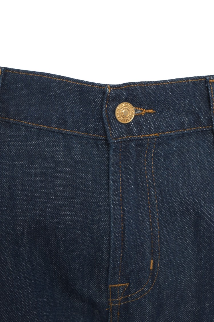 7 For All Mankind Straight Leg Jeans In Blue