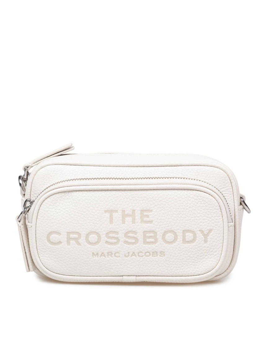 Marc Jacobs The Adjustable Textured Crossbody Bag In White