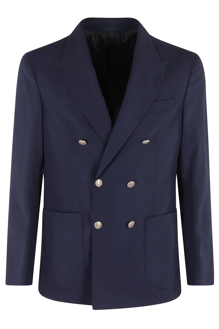 ELEVENTY ELEVENTY DOUBLE-BREASTED PEAK JACKET