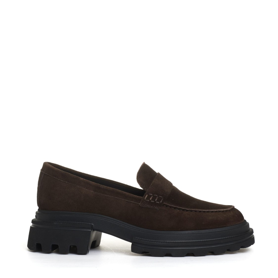 Hogan Refined Leather Shoes With Chunky Sole