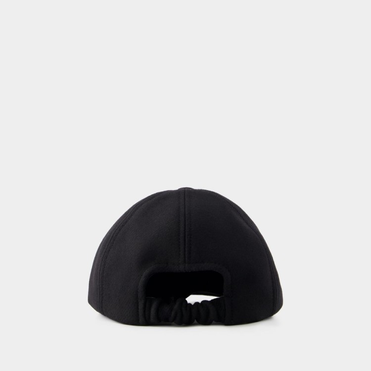 Patou Unisex Cap - Wool - Black Hat in Black | THE LIST