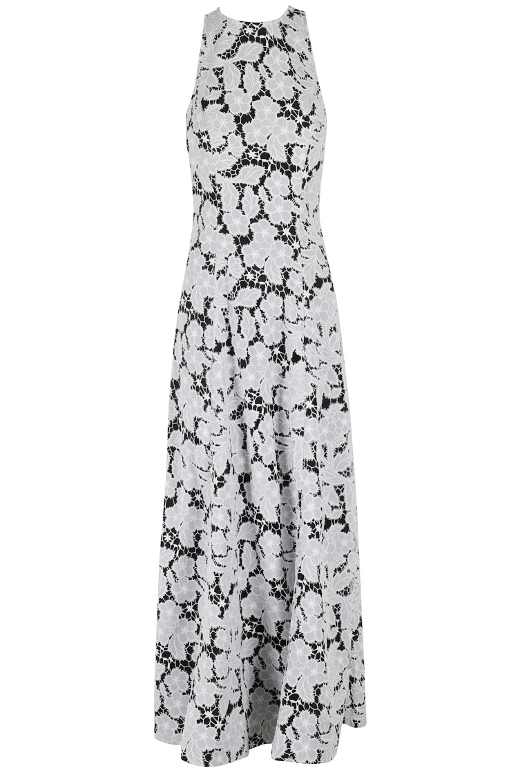 Rotate Birger Christensen Broderie-anglaise A-line Midi Dress