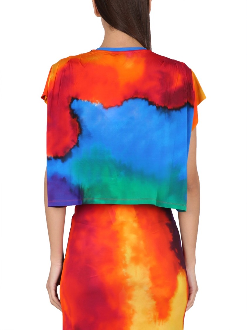 Rabanne Tie-dye Pattern T-shirt