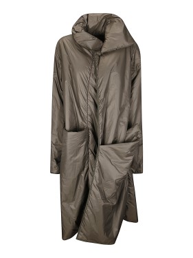 Maria Calderara Side Slit Sequin Skirt With Taffeta Band