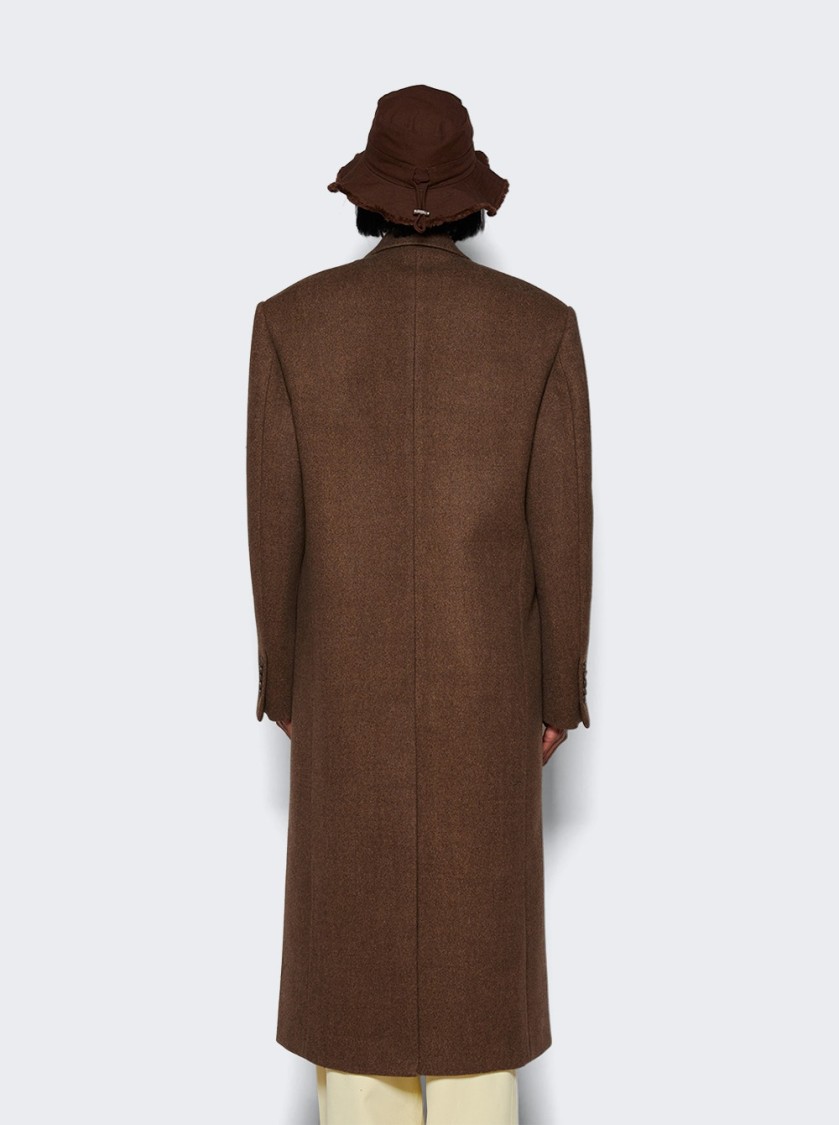 Wardrobe.nyc Single Breasted Coat With Relaxed Silhouette