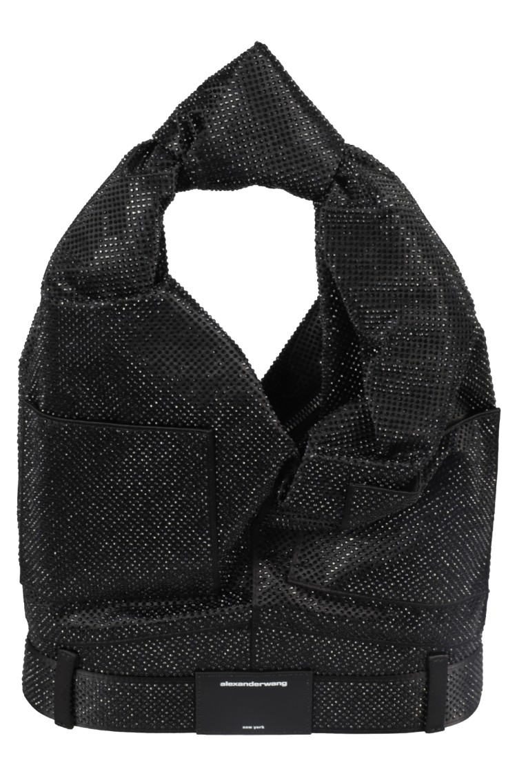 Alexander Wang Pocket-detail Mini Bag In Black