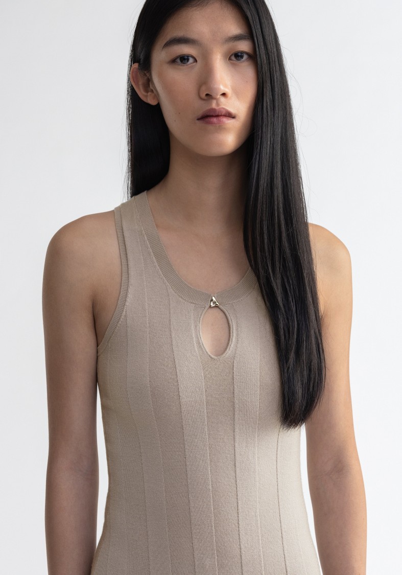 AERON AERON BELLE - EXTRAFINE MERINO WOOL MAXI DRESS 