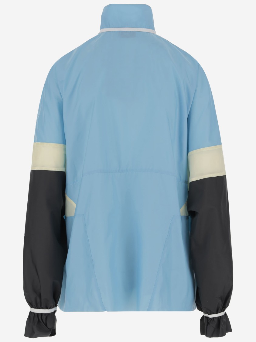 Shop Autry Nylon Bat Jacket In Blue