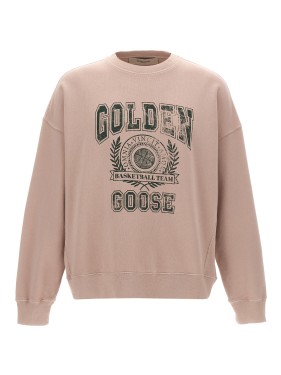 Golden Goose Maeva Relaxed Fit Pant Wide in Brown | THE LIST