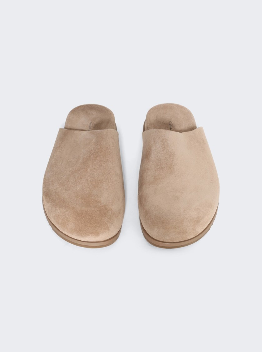 Rick Owens Mule Sandal Granola Flesh In Neutrals