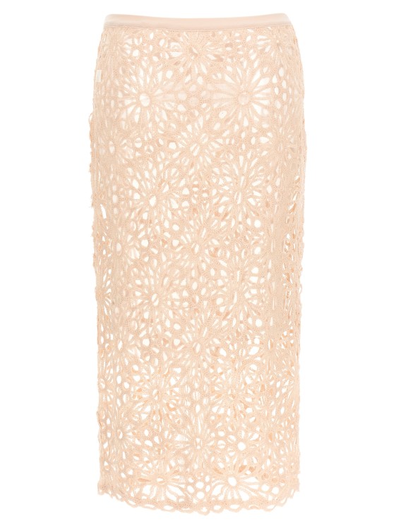 スカート Norma Kamali 'Crochet' skirt スカート Norma Kamali 'Crochet' skirt CROCHET LONG SKIRT