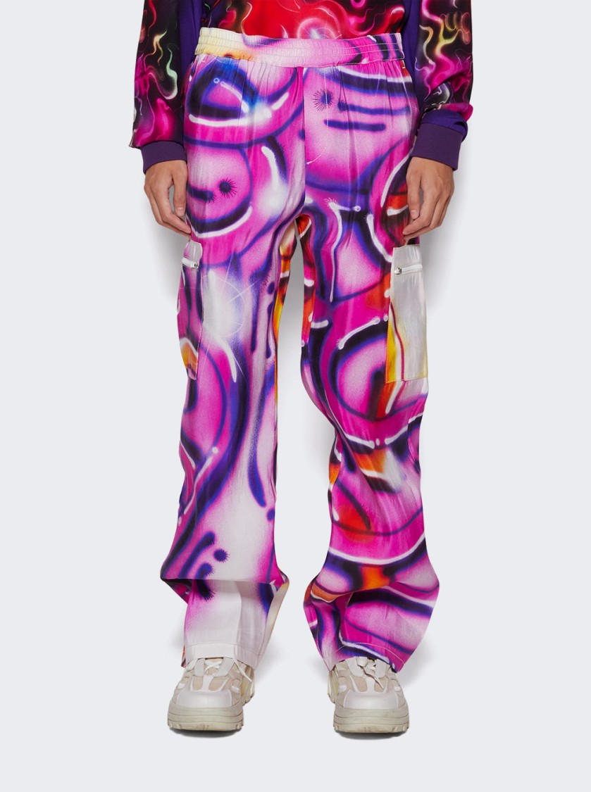 CASELLA MEYER CASELLA MEYER SILK CARGO PANTS