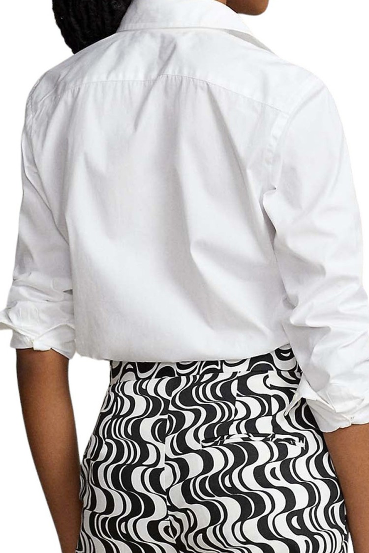 Shop Polo Ralph Lauren Crisp White Button-down Shirt