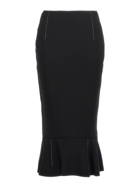 オールインワン・サロペット Marni Mid-Calf Dress With Fitted Bodice Marni Mid-Calf Dress With Fitted Bodice Midi | THE LIST