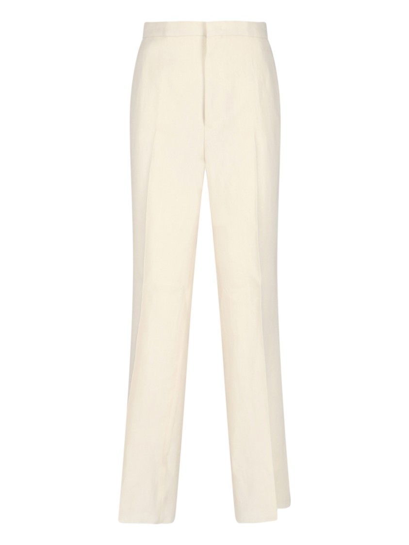 Shop Tagliatore "jasmine" Double-breasted Suit - Cream In Neutrals