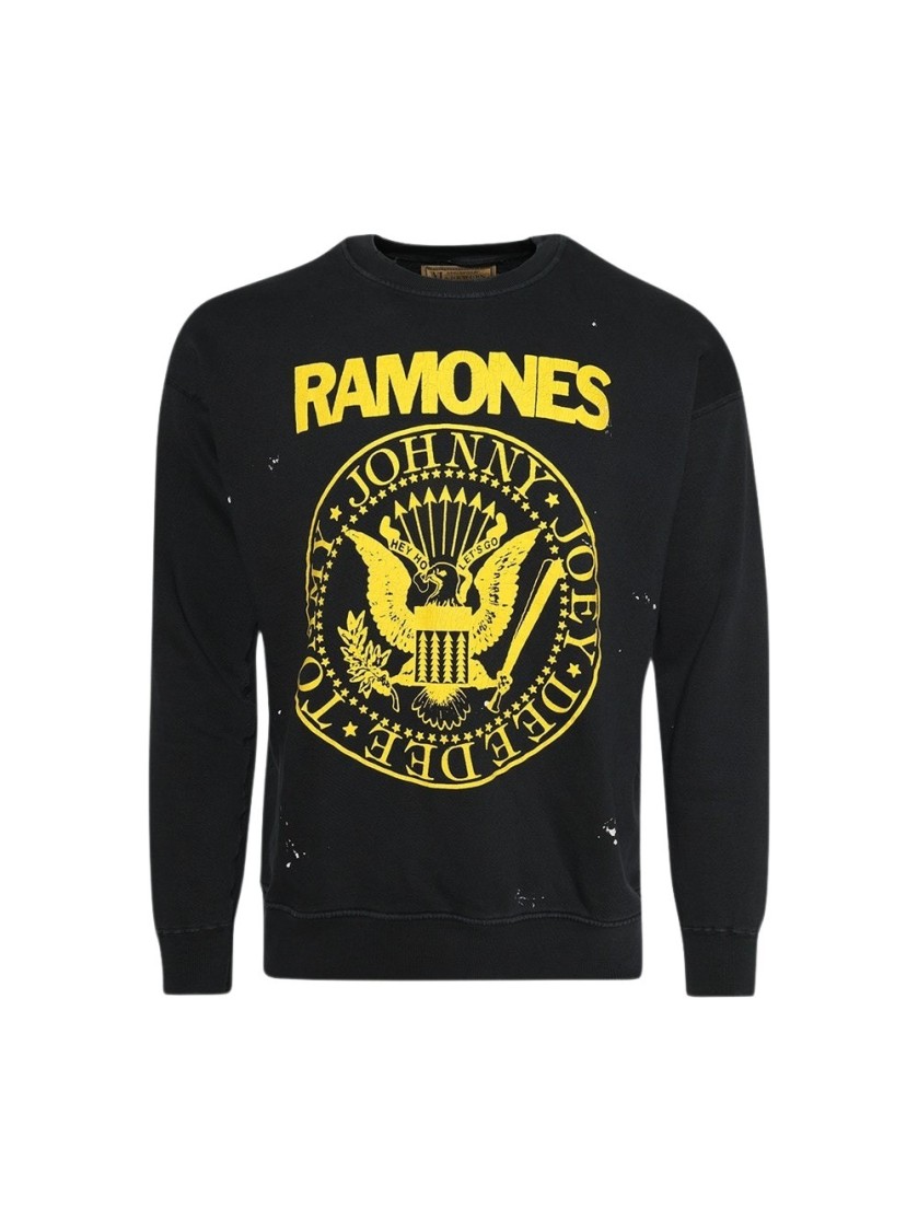 Madeworn The Ramones Tee Coal In Black