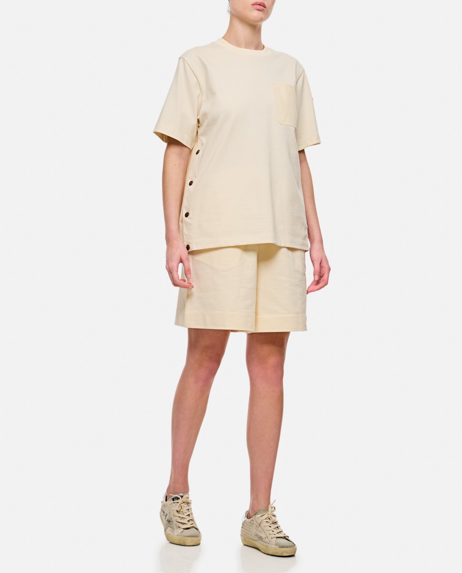 Moncler T-shirt In Neutrals