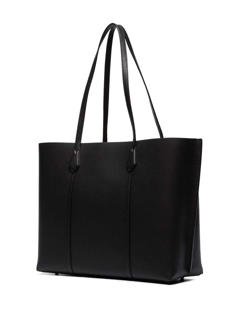 Tory Burch Stylish Black Tote Handbag For Women In Black