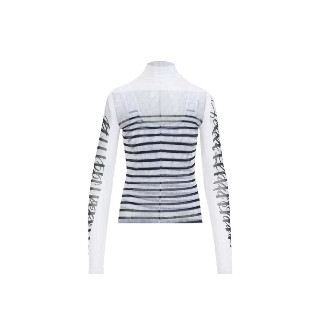 Jean Paul Gaultier Layered Top With Marinière