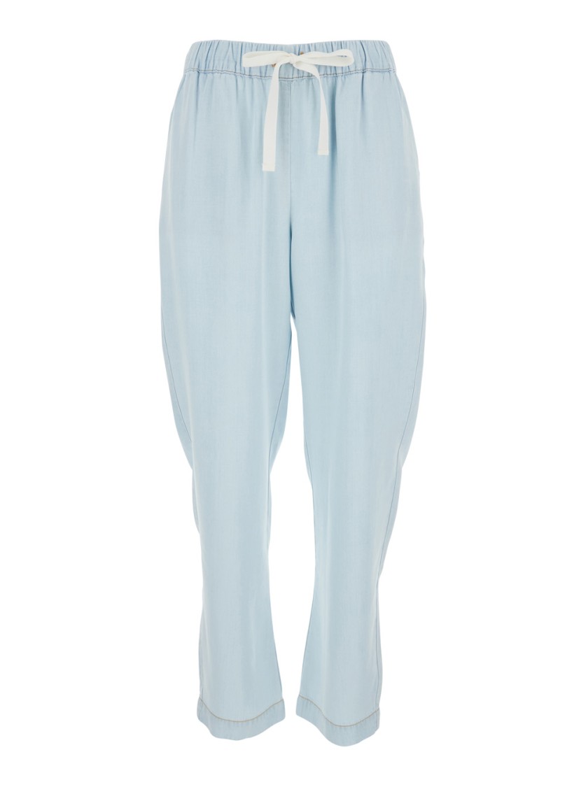Semicouture Semi Couture Light Blue Pants