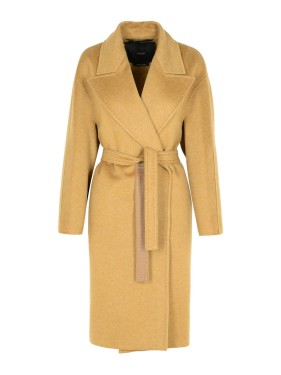 Max Mara 'Aureo' Maxi Waistcoat in White | THE LIST