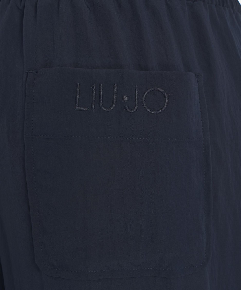 Liu •jo Liu Jo Relaxed Fit Joggers With Metallic Accents
