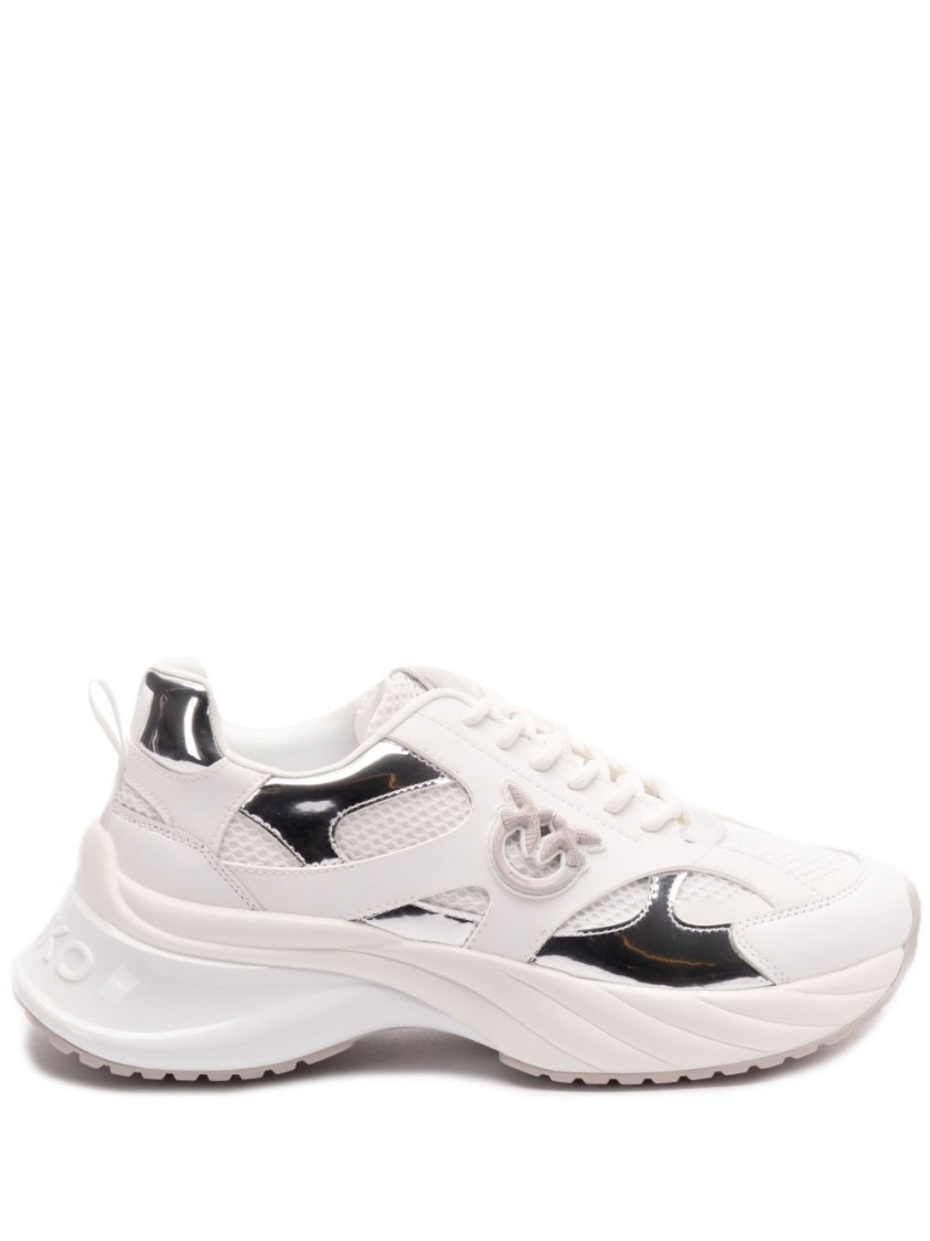 Pinko Ariel Low-top Running Sneakers In White