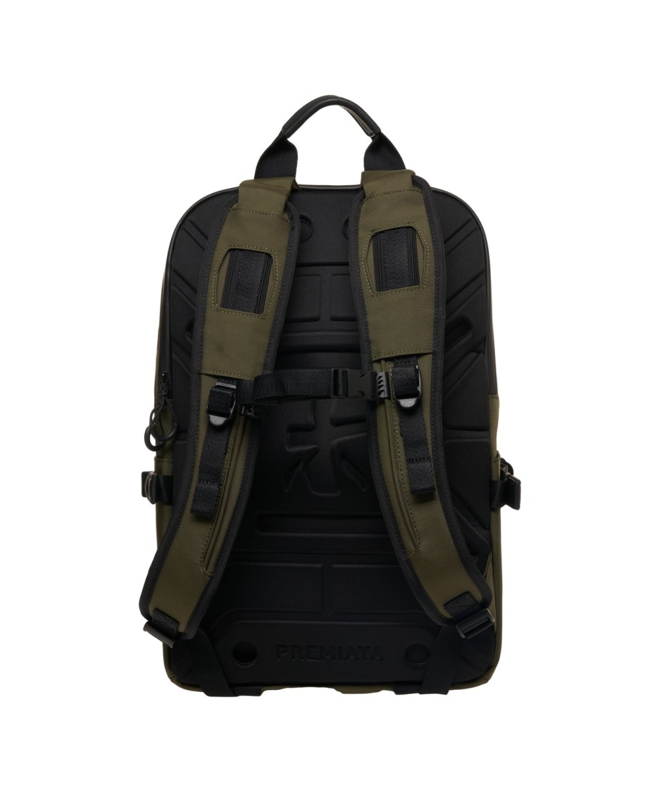 Shop Premiata Ventura Backpack With Adjustable Straps