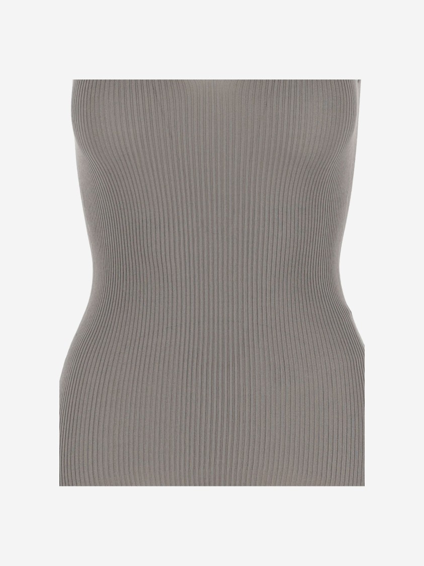 Sa Su Phi Silk Tank Top In Neutrals