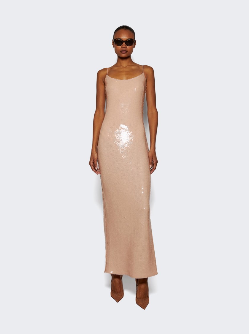 The New Arrivals By Ilkyaz Ozel Isis Gown Nue Au Lune In Pink