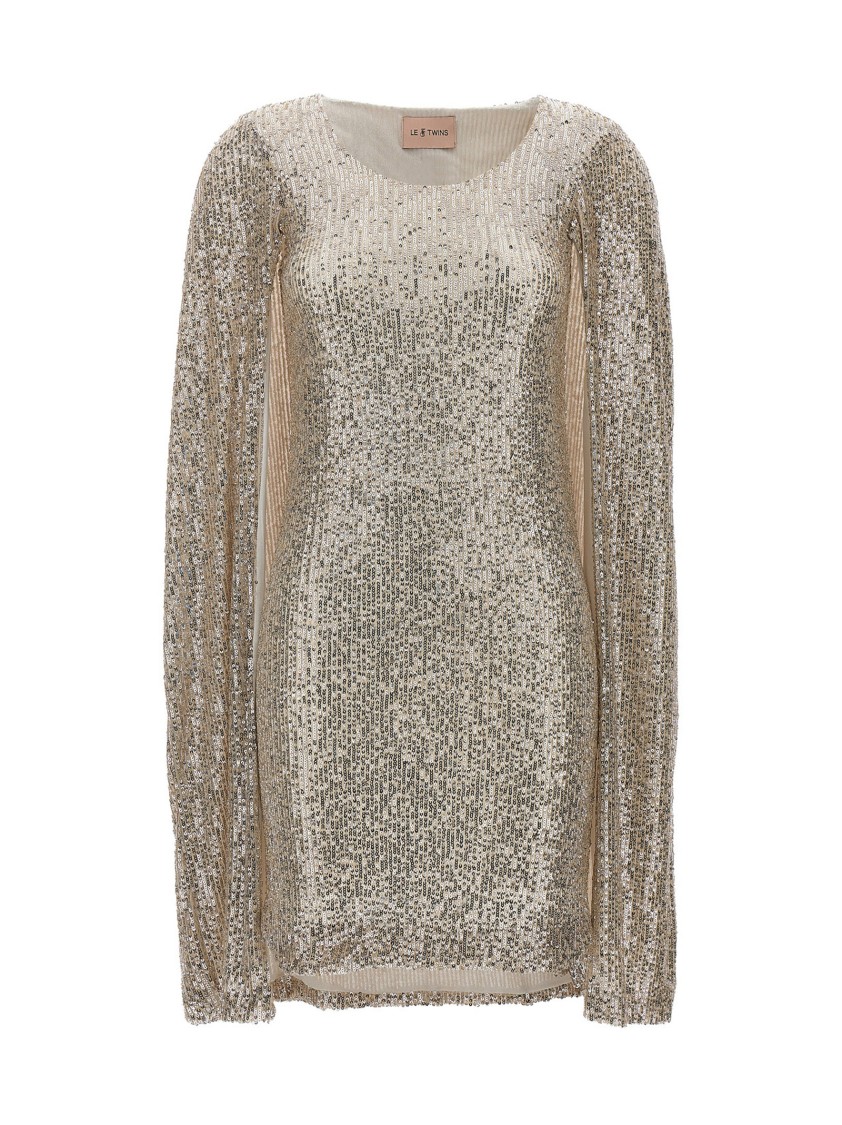 Le Twins 'villa Villa' Dress In Gray
